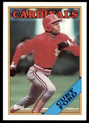 1988 Topps Curt Ford St. Louis Cardinals #612 - Image 1 of 2