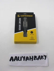 BRAND NEW IN BOX Leatherman Ratchet Driver 1/4 Hex Bit Model 931030 Ships Now - Bild 1 von 4