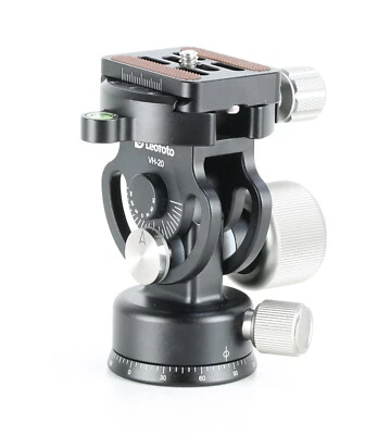 [Leofoto USA] Leofoto VH-20S 2-Way Monopod Head | Arca Compatible - Image 1 of 4