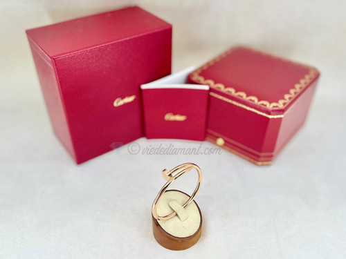 Cartier Juste Un Clou Bracelet Rose G Size 15 ?