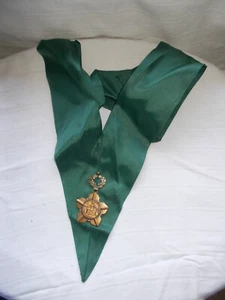 ANCIEN Médaille d'honneur de la justice ruban vert RC - Picture 1 of 6