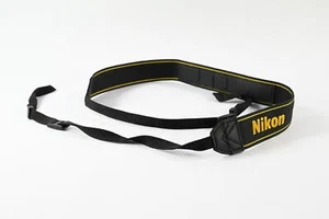 Nikon "For Professional" żółty czarny 1,5" pasek na szyję aparatu #G765 - Zdjęcie 1 z 6