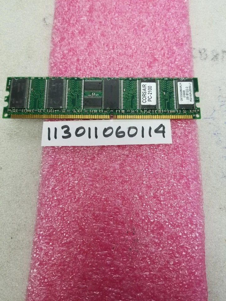 256MB PC DDR1 DDR PC2100R DDR-266 2100 266MHZ 184PIN ECC-REG RDIMM 1RX8 32X8  - Image 1 of 1