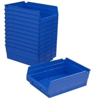  Contenedores de plástico 30150, contenedores de almacenamiento de alta resistencia para usar en garaje  Foto 1 de 4