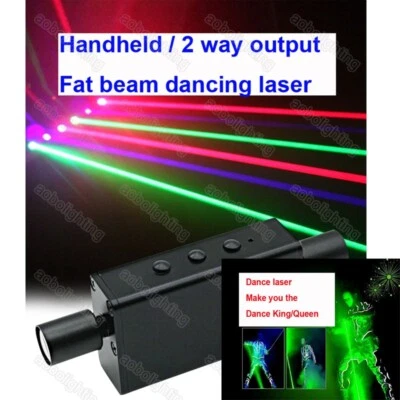 Dj laser light stage laser dj bar 2 Way Fat beam lazer lights club Dancing Laser - Image 1 of 4