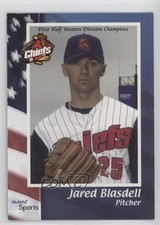 2002 MultiAd Sports Peoria Chiefs Jared Blasdell #4