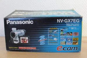 Panasonic NV-GX7EG Camcorder Silber MiniDV, gebraucht mit OVP - Bild 1 von 4
