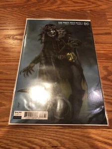 Dark Nights Death Metal 3 Federici First Solo Cover Robin King DC Comics Batman - Picture 1 of 8
