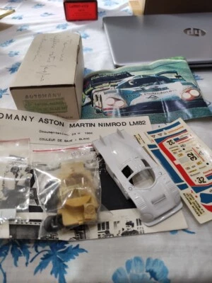ASTON MARTIN NIMROD #32 Le Mans 82 prepaint KIT23 AUTOMANY 1/43 - Immagine 1 di 4