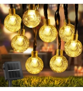 Catena Luci Solari Stanbow Esterno, 9M 60LED Catena Luci Solare 8 Modalità IP65 - Foto 1 di 7