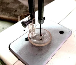 Clear Glide Cup / Spoon Foot for Juki Long Arm TL-2200QVP, Miyabi J-350QVP, etc - Foto 1 di 2