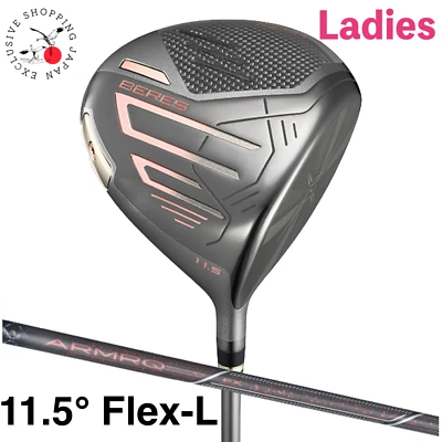 HONMA BERES 09 Ladies Black 2024 Driver 11.5° ARMRQ FX Shaft Flex L Womens 2S - Image 1 of 4
