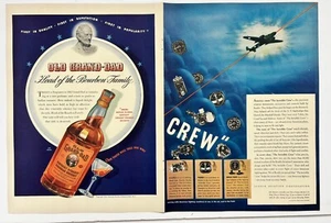Cartel de arte de pared anuncio promocional Life de 1940 viejo abuelo Bendix aviación Jarman zapato - Imagen 1 de 4