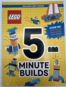 LEGO 5-Minute Builds Book – Over 100 Challenges & Games – Softcover 2022 - Imagen 1 de 2