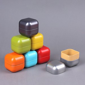 Small Tin Sealed Jars Can Tinplate Tea Box Mini Portable Storage Box Containers