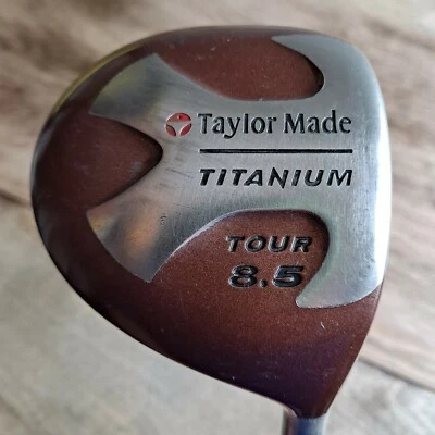 TaylorMade Titanium RH Tour 8.5* Driver Bubble Shaft S90 Stiff Flex Graphite - Image 1 of 4