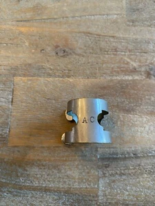 Vintage Nickel Silver Otto Link "AC” Ligature for Alto Clarinet Mouthpiece NICE - Picture 1 of 6