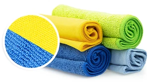 Premium Microfibre Cloths Pack of 4 - Streak-Free Window & Glass Cleaning Set - Picture 1 of 13