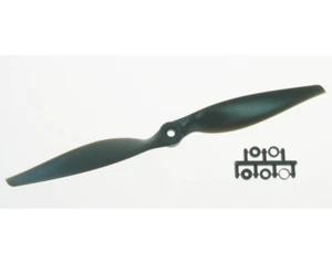 11x5.5 Thin Electric Propeller For: Universal RC Aircraft Models (APCLP11055E) - Picture 1 of 1