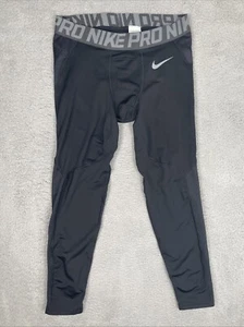 Pantalones ajustados de entrenamiento de compresión Nike Pro para hombre 3XL negros 868858-010 gimnasio entrenamiento - Imagen 1 de 6