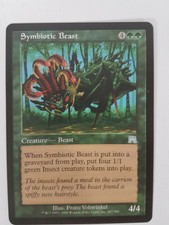 Symbiotic Beast Magic the Gathering MTG Onslaught Green Common