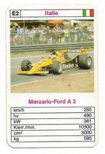 1979 Fenno-Paperi F1 Formula 1 Playing cards Finnish #E2 Arturo Merzario