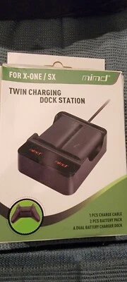 Xbox One Twin Charging Station Series S / X (Includes 2 Battery Packs) - Image 1 of 3