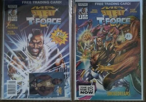 Now Comics Mr. T And The T-Force #1 & 2 Lot 1993 Neal Adams Stone Pity The Fool - Picture 1 of 9