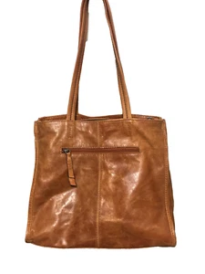 Colorado camel tan leather tote bag large and roomy - Picture 1 of 10