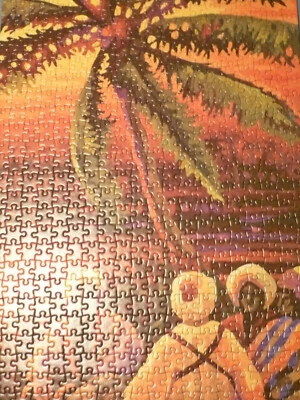 PUZZLE, Triptychon - Puzzle Pyramiden, 2000 Teile - Bild 1 von 4