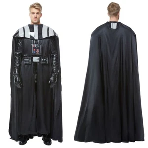 Men's Darth Vader Starwars Cosplay Costume Men's Halloween Carnival Party Outfit - Picture 1 of 10