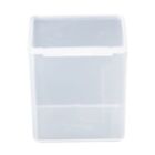 Small Square Clear Plastic Jewelry Storage Boxes Beads Crafts for Case Container