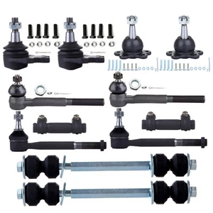 12pieces Front Ball Joints Tie Rods Sway Bars Kit Fits 1988-1998 1999 Chevrolet - Picture 1 of 1
