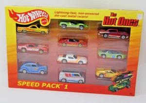 Hot Wheels The Hot Ones Speed Pack 1 Redline All 10 Chase Ferrari El Camino Nuevo - Imagen 1 de 8