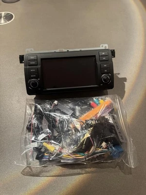 Bluetooth-Autoradio mit Bildschirm für BMW E46 3er 1998-2006 M3 Rover ZT mit Nav — 第 1/4 张图片