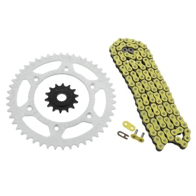 Piñón de cadena amarillo Honda 02-14 CRF450R, 05-14 CRF450X, 92-01 CR500R 14/48 114 Foto 1 de 4