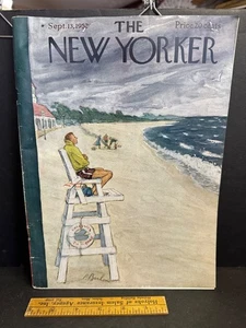 NEW YORKER MAGAZINE, Sept. 13, 1952, Frank O'Connor Fiction, EB White Comment #1 - Bild 1 von 3