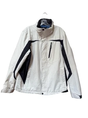 Abrigo Chaqueta de Invierno ZeroXposur Hombre Talla Grande Blanco Negro Azul Forrado Esquí Nieve Foto 1 de 4