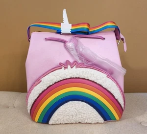 Danielle Nicole Care Bear Cheer Bear Convertible Mini Rucksack Schultertasche NEU - Bild 1 von 12