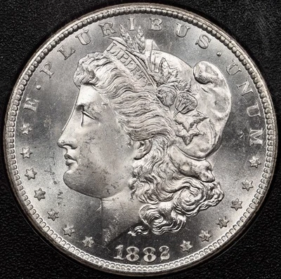 1882-CC GSA Hard pack Morgan dollar, NGC MS66, super sweet! DavidKahnRareCoins - Image 1 of 4