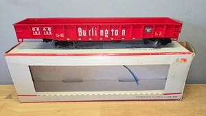 Góndola tren acero ruta Burlington calibre O Petersen Supply CB&Q 197195 de colección - Imagen 1 de 9