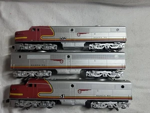 Williams O Gauge PA-1 ABA Santa Fe Diesel Locomotives For Train Set Layout - Picture 1 of 11