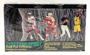 1993 Classic Four Sport Draft Pick Collection NFL NHL MLB NBA Sealed Box - Picture 1 of 4