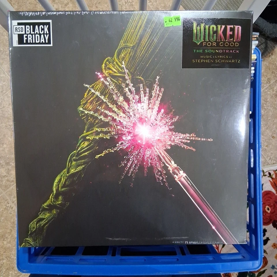 WICKED FOR GOOD THE SOUNDTRACK 2025 RSD BLACK FRIDAY 2X LP
