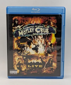 Motley Crue Carnival Of Sins Live Concert World Tour Blu-ray 2005 Rare HTF OOP - Picture 1 of 4