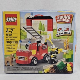 LEGO 10661 For Young Builders My First Lego Fire Station 90 pcs ** READ **