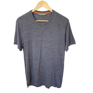 Icebreaker Cool-Lite Men's Sz. Small Heathe Gray Merino Wool Tee Shirt - Picture 1 of 5