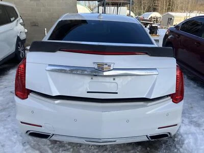 15 CADILLAC CTS Trunk/Lid Sdn Spoiler crystal White Tricoat g1w - Изображение 1 из 3