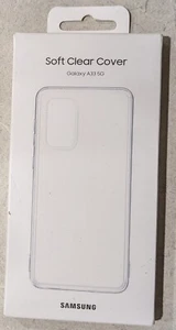 Genuine Samsung Galaxy A33 5G Clear Cover Transparent EF-QA336TTEGWW - Picture 1 of 2