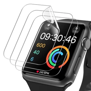 Paquete de 3 protectores de pantalla completa Ultra 2/1 Ultra 2/1 para Apple Watch Series 10/9/8/7/6/5/3/2/1 - Imagen 1 de 13